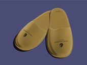 Hotel Slippers Mockup Half Side View Preview 2