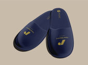 Hotel Slippers Mockup Half Side View Preview 3