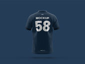 Jersey Mockup Back View Preview 3