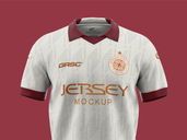 Jersey Mockup Front View Preview 4