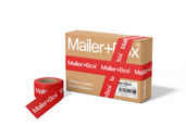 Mailing Box With Tape Mockup Half Side View Preview 3
