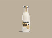 Mayonnaise Bottle Mockup Front View Preview 3