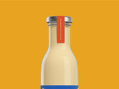 Mayonnaise Bottle Mockup Front View Preview 4