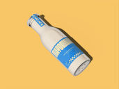 Mayonnaise Bottle Mockup Isometric Preview 2
