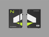 Notebook Mockup Top View Preview 3