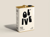 Oil Tin Can Mockup Half Side View Preview 3