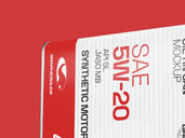 Oil Tin Can Mockup Low Angle View Preview 4