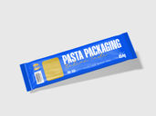 Pasta Packaging Mockup Half Side View Preview 3