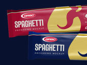 Pasta Packaging Mockup Top View Preview 4