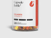Pill Capsule Bottle Mockup Front View Preview 5