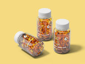 Pill Capsule Bottle Mockup Stack It View Preview 2