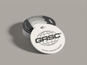 Round Coaster Mockup Half Side View Preview 2