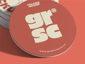 Round Coaster Mockup Half Side View Preview 4