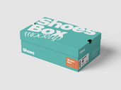 Shoes Box Mockup Isometric Preview 3