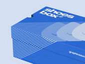 Shoes Box Mockup Isometric Preview 4