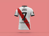 Soccer Jersey Mockup Back View Preview 2