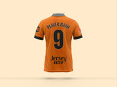 Soccer Jersey Mockup Back View Preview 3