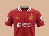 Soccer Jersey Mockup Front View Preview 4
