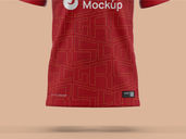 Soccer Jersey Mockup Front View Preview 5
