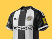 Soccer Jersey Mockup Half Side View Preview 4