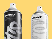 Spray Can Mockup Low Angle View Preview 4