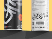 Spray Can Mockup Low Angle View Preview 5