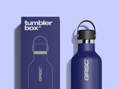 Tumbler Box Mockup Top View Preview 4