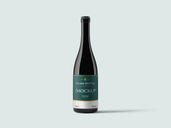 Wine Glass Bottle Mockup Front View Preview 2