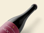 Wine Glass Bottle Mockup Half Side View Preview 5