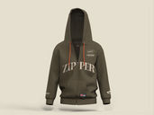 Zipper Hoodie Mockup Front View Preview 2