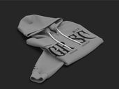Zipper Hoodie Mockup Isometric Preview 2