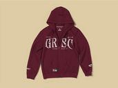 Zipper Hoodie Mockup Top View Preview 2
