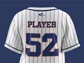 Baseball Jersey Mockup Back View Preview 4