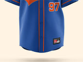 Baseball Jersey Mockup Front View Preview 5