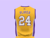 Basketball Jersey Mockup Back View Preview 4