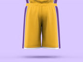 Basketball Jersey Mockup Back View Preview 5