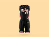 Basketball Jersey Mockup Front View Preview 2