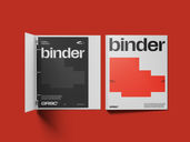Binder Mockup Top View Preview 2