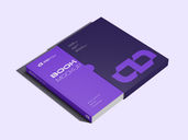 Book Sleeve Mockup Isometric View Preview 3
