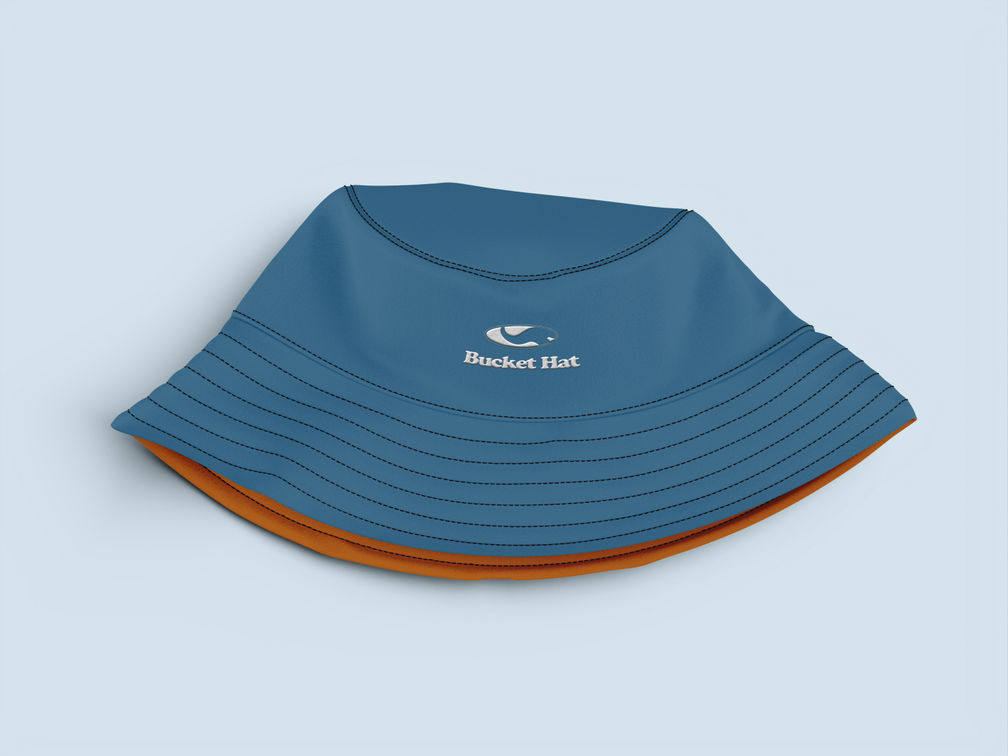 Bucket Hat Mockup Top View Preview 1