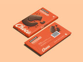 Chocolate Bar Packaging Mockup Isometric View Preview 2