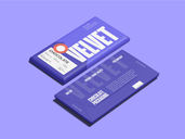 Chocolate Bar Packaging Mockup Isometric View Preview 3