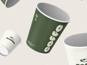 Coffe Cup Mockup Flying View Preview 5