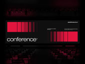 Conference Screen Mockup Front View Preview 2