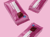 Cookies Packaging Mockup Flying View Preview 3