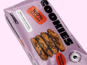 Cookies Packaging Mockup Flying View Preview 4