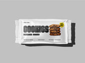 Cookies Packaging Mockup Top View Preview 3