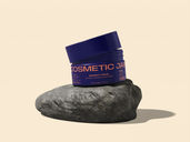 Cosmetic Jar With Stone Mockup Front View Preview 2