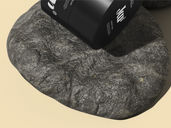 Cosmetic Jar With Stone Mockup Isometric View Preview 4