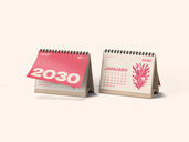 Desk Calendar Mockup Front View Preview 2 1